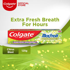 Colgate MaxFresh Peppermint Ice Toothpaste 125g