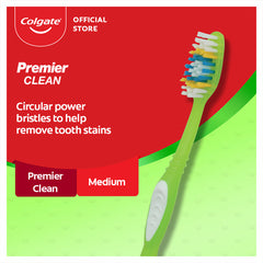 Colgate Premier Clean Toothbrush - Medium