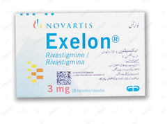 Exelon Capsules 3mg (1 Strip = 14 Capsules)