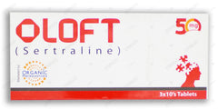 Oloft Tablets 50mg (1 Strip = 10 Tablets)