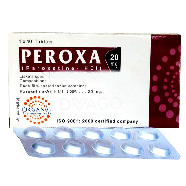 Peroxa Tablets 20mg (1 Box = 1 Strip)(1 Strip = 10 Tablets)