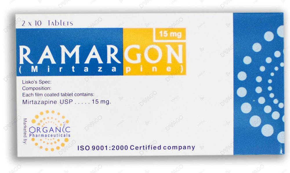Ramargon Tablets 15mg (1 Box = 2 Strips) (1 Strip = 10 Tablets)