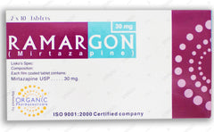 Ramargon Tablets 30mg (1 Box = 2 Strips) (1 Strip = 10 Tablets)