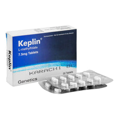 Genix Pharma Keplin Tablet, 7.5mg, 20-Pack product image - Mamasjan