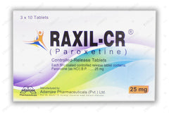 Raxil-CR Tablets 25mg (1 Strip = 10 Tablets)