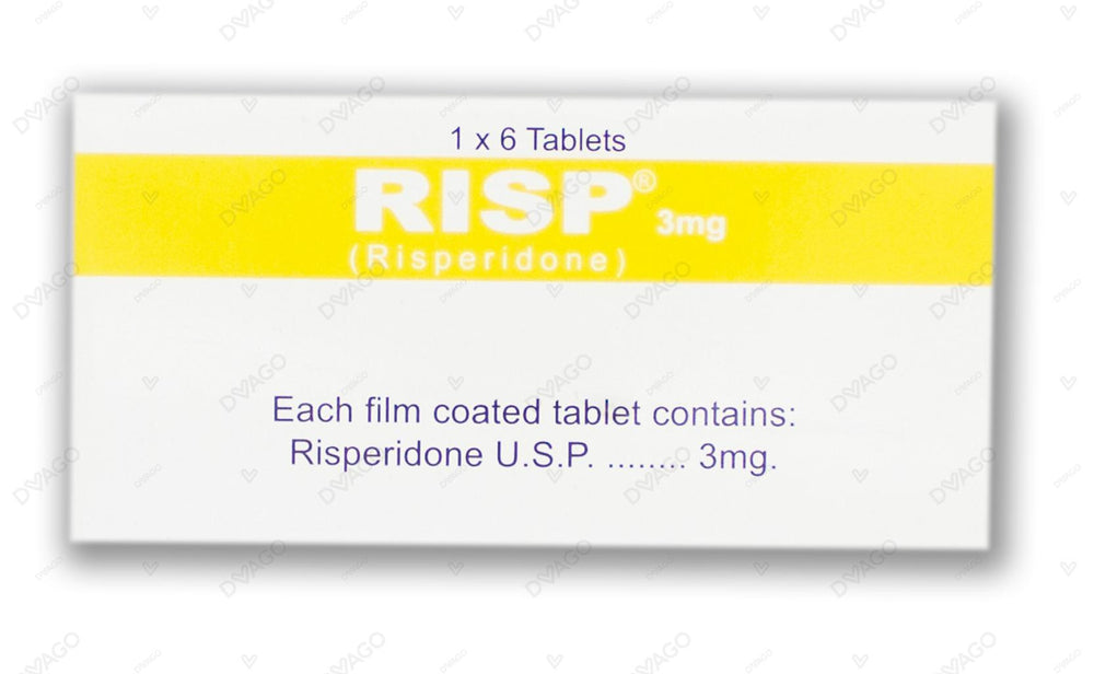 Risp Tablets 3mg (1 Box = 1 Strip)(1 Strip = 6 Tablets)