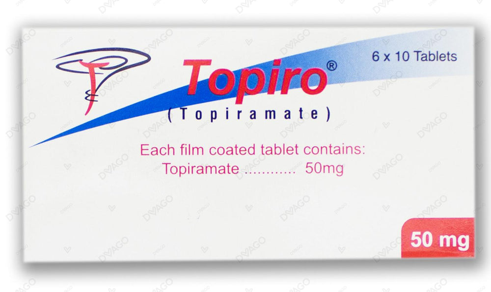 Topiro Tablets 50mg (1 Strip = 10 Tablets)