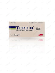 Terbin Tablets 125mg (1 Box = 1 Strip)(1 Strip = 10 Tablets)