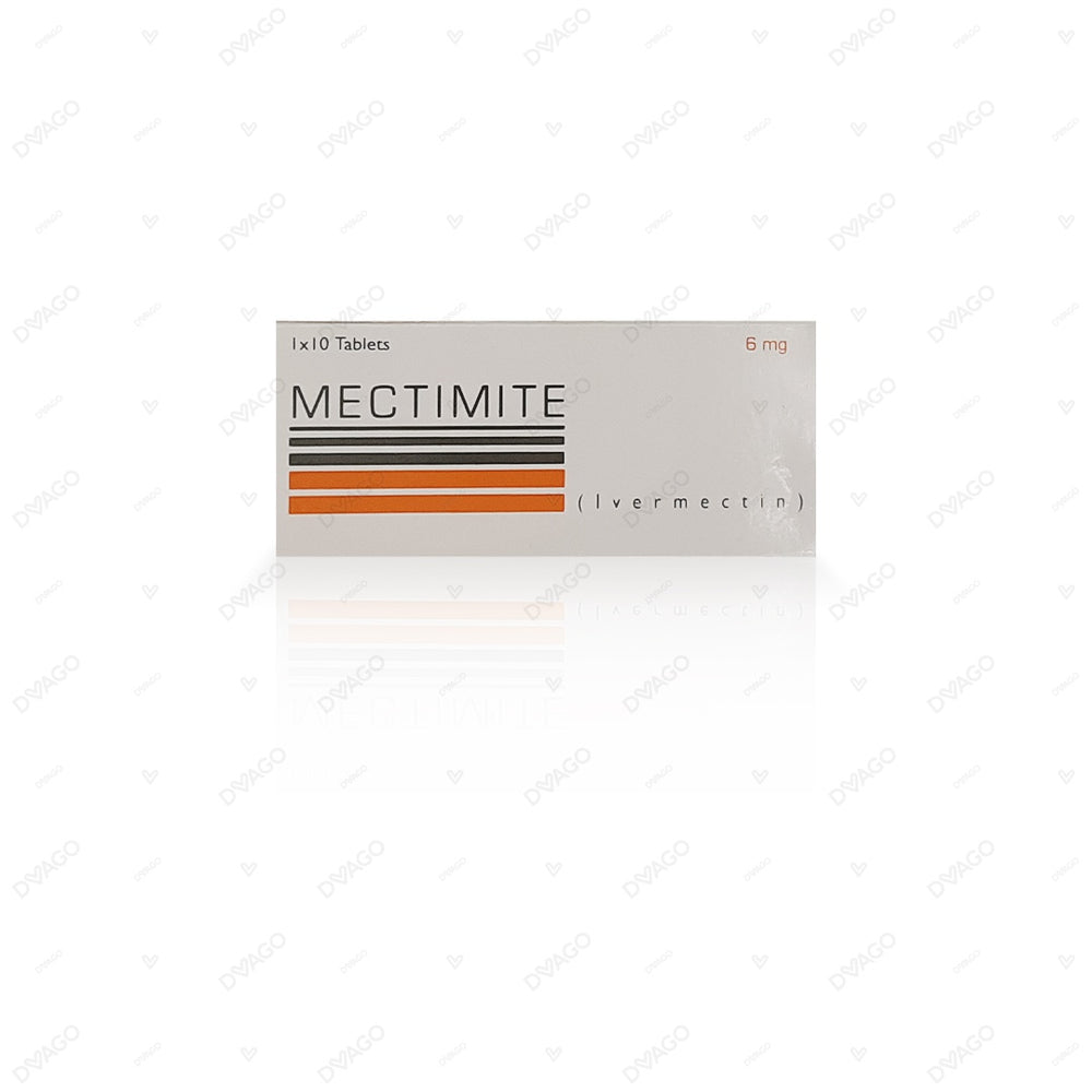 Mectimite Tablets 6mg (1 Box = 1 Strip)(1 Strip = 10 Tablets)