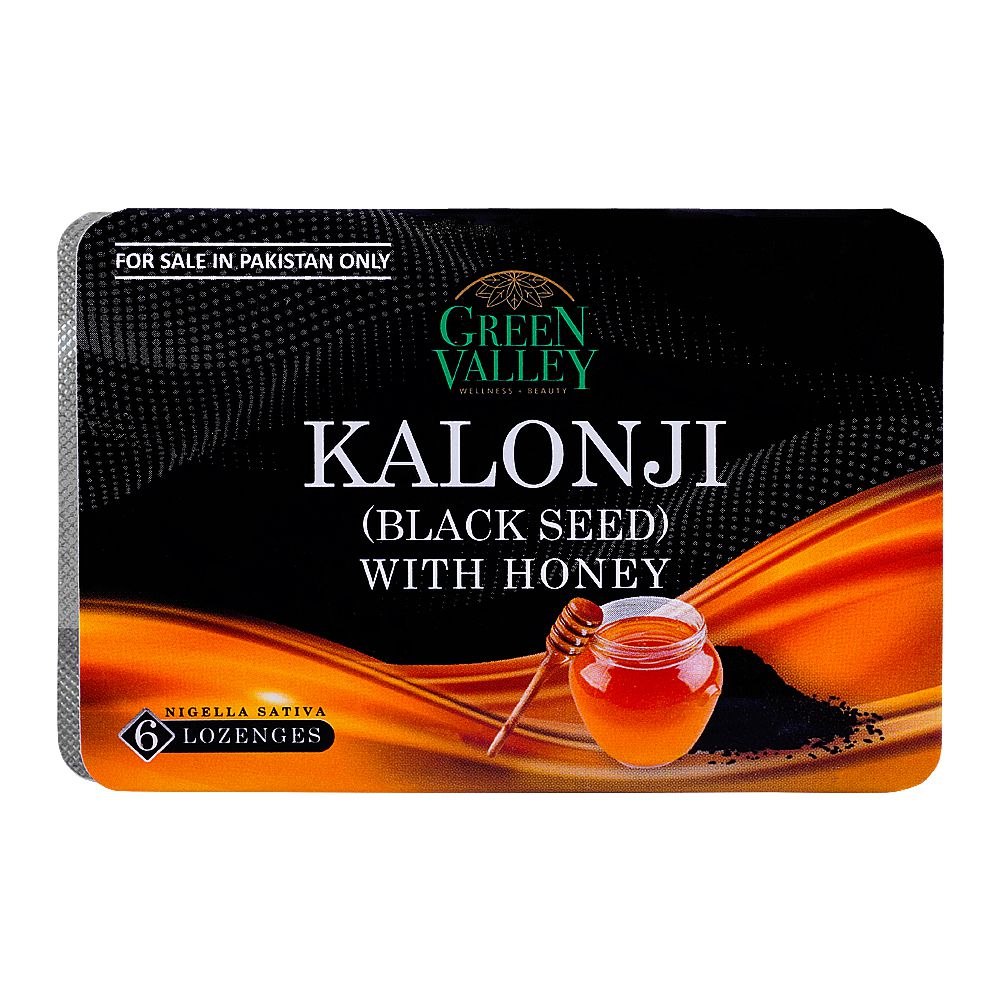Green Valley Black Seed With Honey Lozenges, 6-Pack product image - Mamasjan