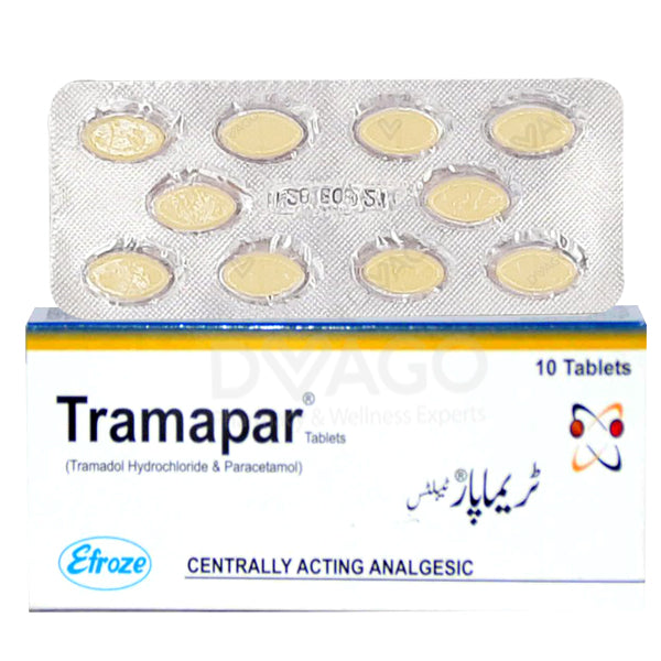 Tramapar Tablets 37.5mg/325mg (1 Box = 1 Strip)(1 Strip = 10 Tablets)