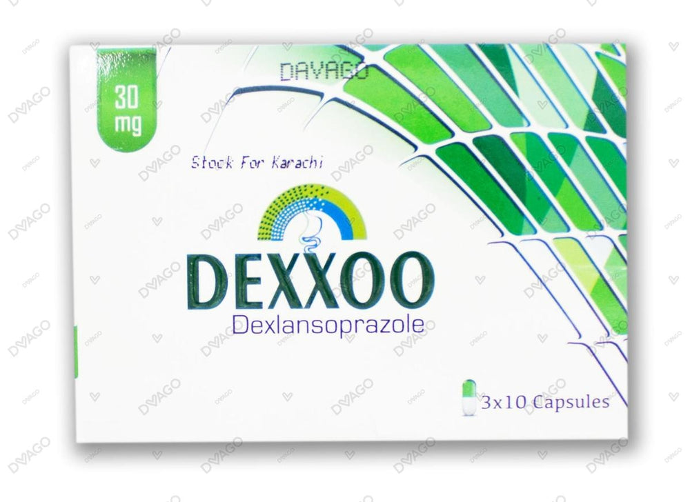 Dexxoo Capsules 30mg (1 Strip = 15 Capsules)