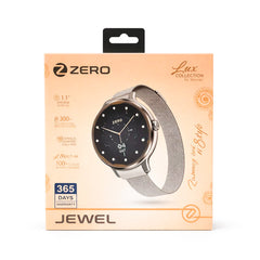 ZERO WATCH JEWEL SILVER MILANNESE Default Title - MamasJan Gift counter
