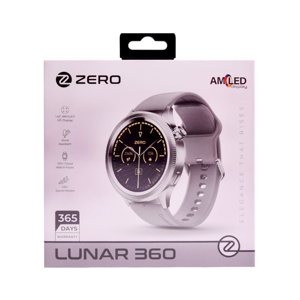 ZERO LUNAR 360 GRAY SILVER SILICONE Default Title - MamasJan Gift counter