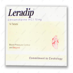 Leradip Tablets 10mg (1 Box = 1 Strip)(1 Strip = 14 Tablets)