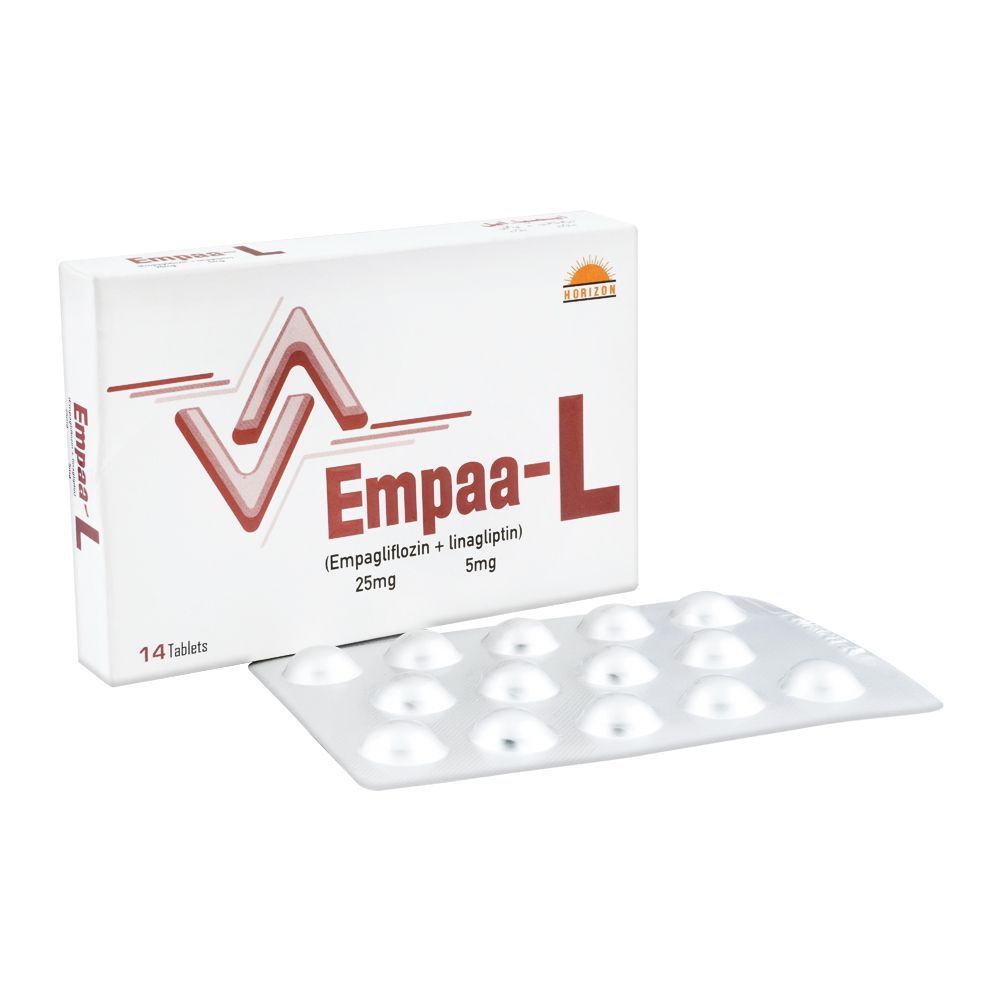 Horizon Pharma Empaa-L Tablet, 25mg+5mg, 14-Pack product image - Mamasjan
