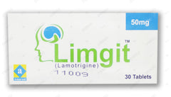 Limgit Tablets 50mg (1 Strip = 10 Tablets)
