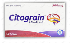 Citograin Tablets 500mg (1 Box = 1 Strip)(1 Strip = 10 Tablets)