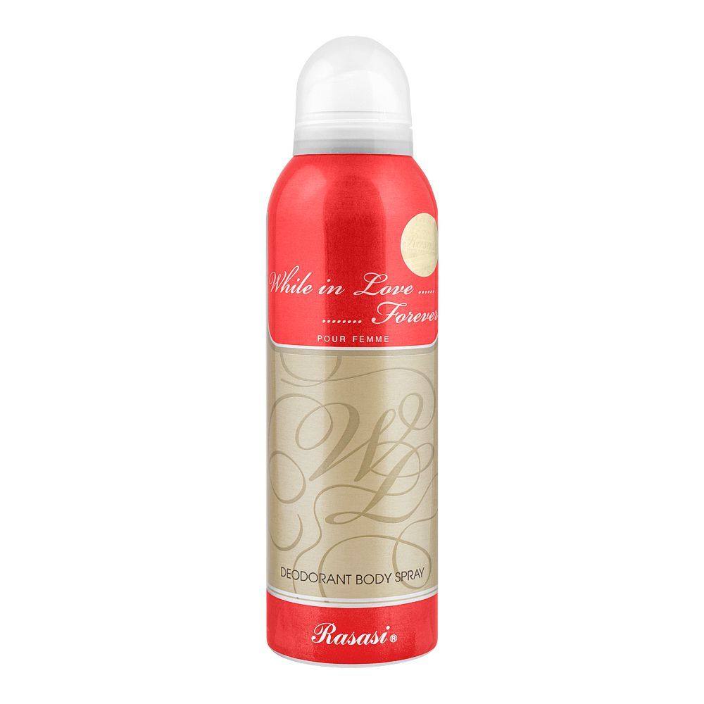 RASASI DEODORANT WHILE IN LOVE FOREVER 200 ML Default Title - MamasJan Grocery Nonfood