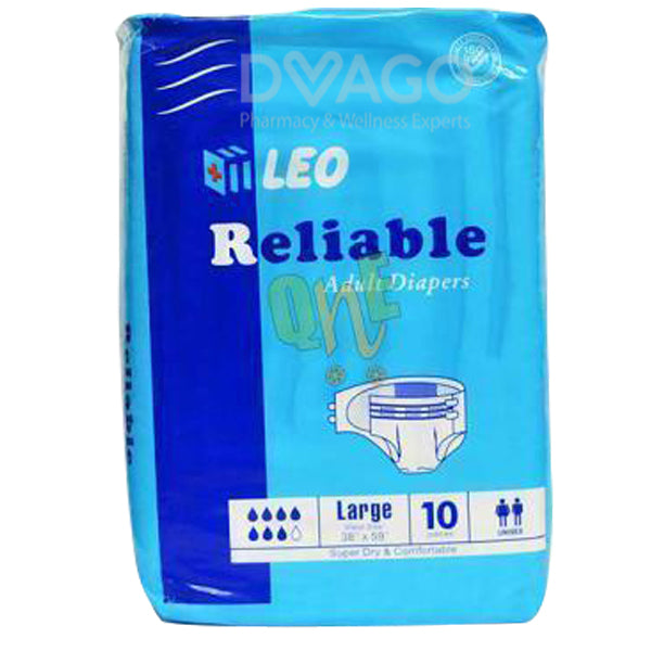 Leo Adult Diapers size Large 10Pcs