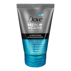 Dove Face Wash Men Advance Care Oil Control 100Gm