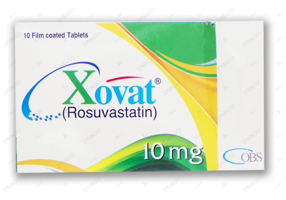 Xovat Tablets 10mg (1 Box = 1 Strip)(1 Strip = 10 Tablets)