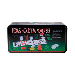 POCKER CHIP SET 200PC TIN BOX Default Title - MamasJan Toys