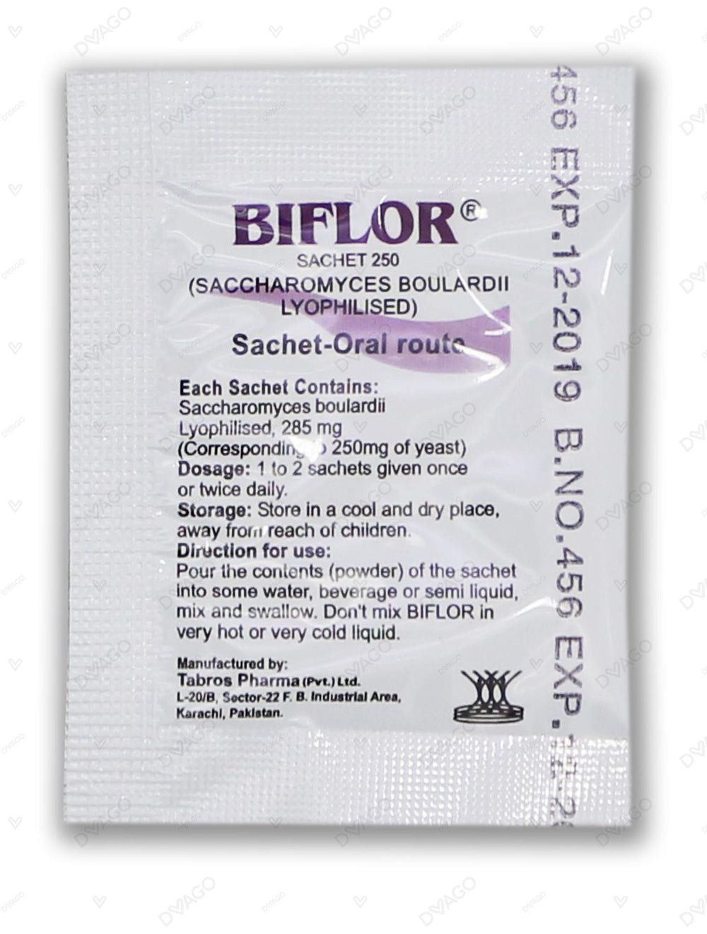 Biflor Sachet 250mg (1 Box = 10 Sachets)