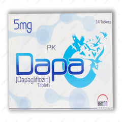 Dapa Tablets 5mg (1 Box = 1 Strip) (1 Strip = 14 Tablets)