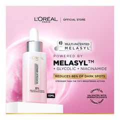 LOREAL GLYCOLIC BRIGHT ANTI DARK SPOT MELASYL SERUM 15ML Default Title - MamasJan skincare