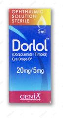 Dorlol 5ml Eye Drops 20mg/5mg