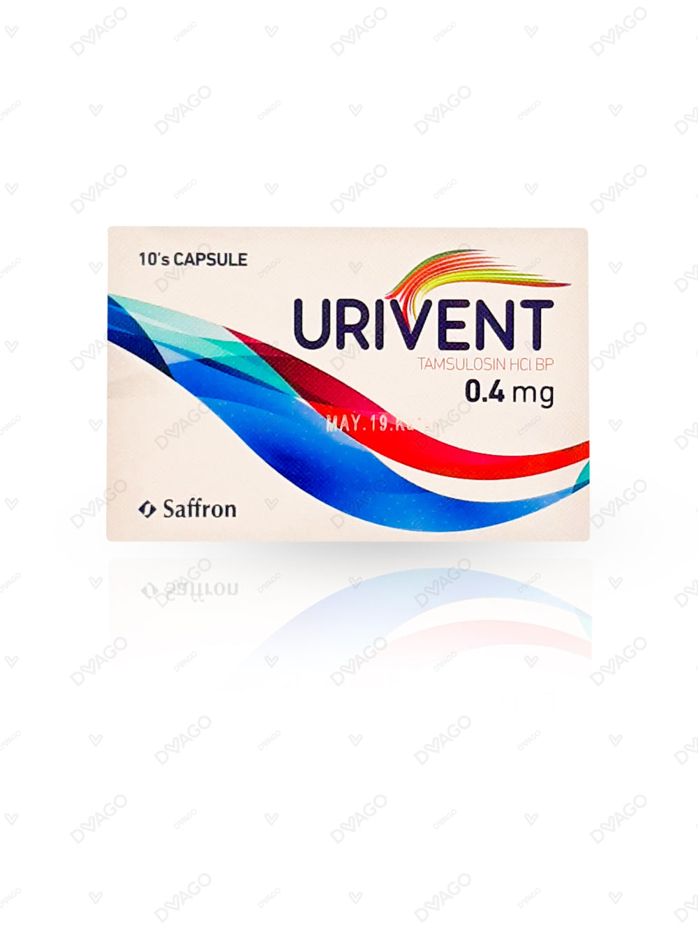Urivent Capsules 0.4mg (1 Box = 1 Strip)(1 Strip = 10 Capsules)
