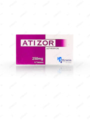 Atizor Tablets 250mg (1 Box = 1 Strip)(1 Strip = 6 Tablets)