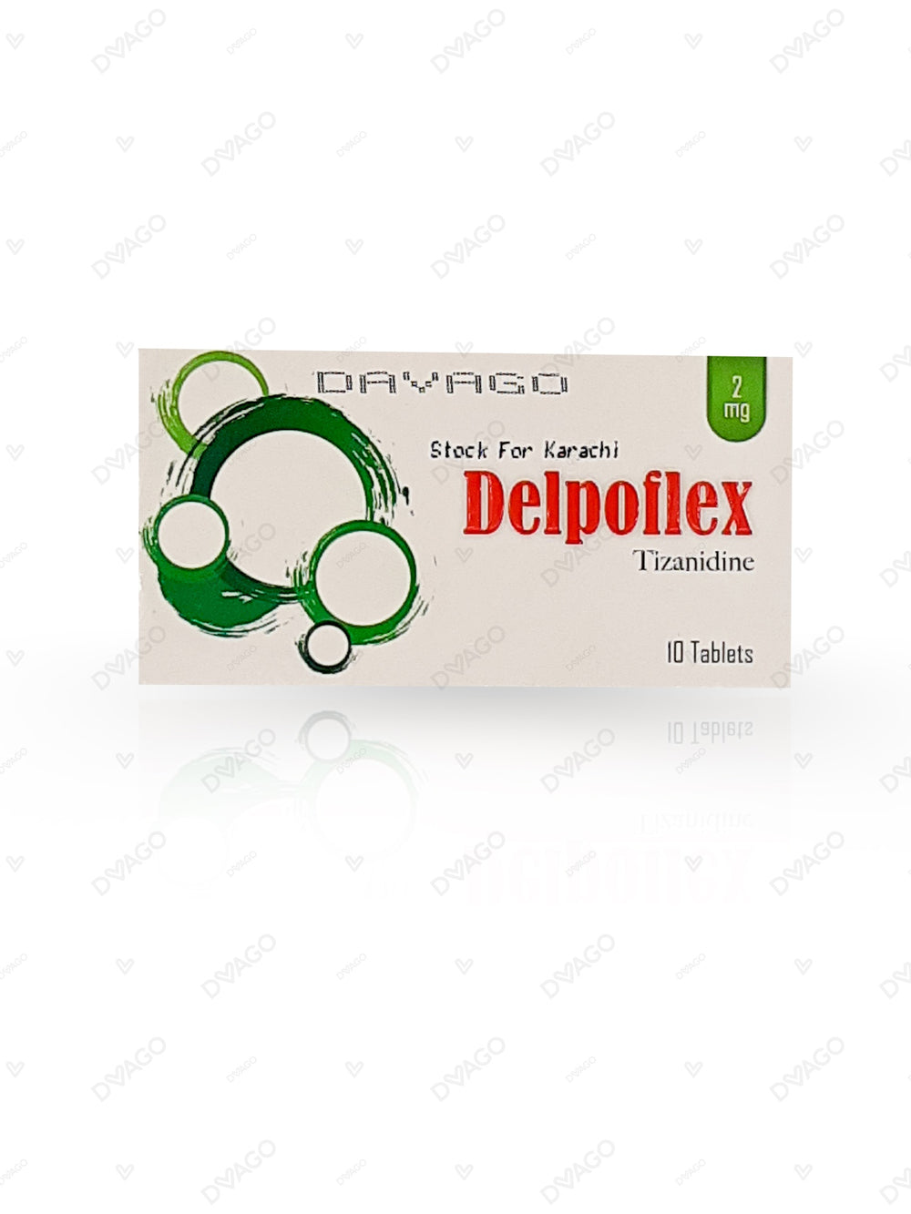 Delpoflex Tablets 2mg (1 Box = 1 Strip)(1 Strip = 10 Tablets)