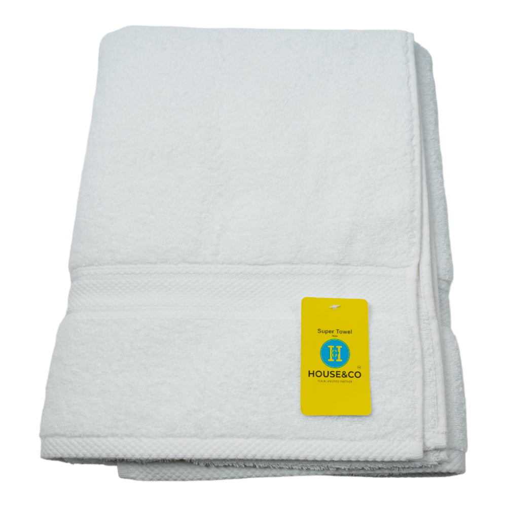 SUPER BATH SHEET WHITE 90X150 CM Default Title - MamasJan s