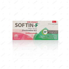 Softin-F Tablets 60mg (1 Box = 1 Strip)(1 Strip = 10 Tablets)