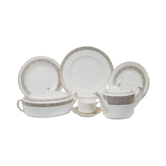 DINNER SET WEDGWOOD 95PC GILDED WEAVE Default Title - MamasJan Crockery