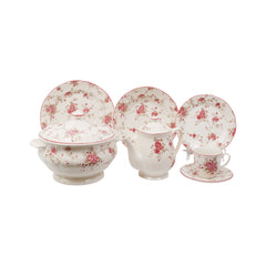 DINNER SET 85PC CLAYTON 0422F A+B Default Title - MamasJan Crockery