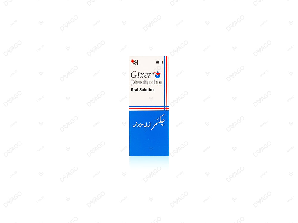 Gixer 60ml Syrup 1mg/ml