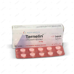 Ternelin Tablets 2mg (1 Box = 1 Strip) (1 Strip = 10 Tablets)