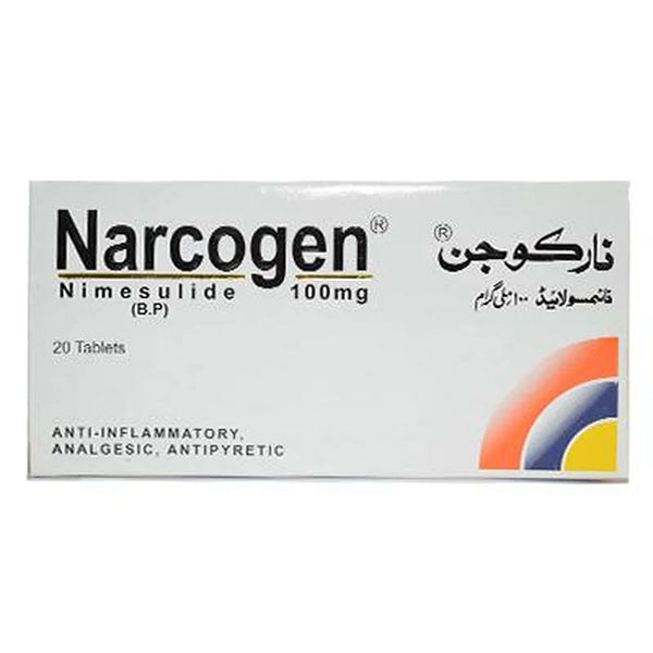 Narcogen Tablets 100mg (1 Strip = 10 Tablets)