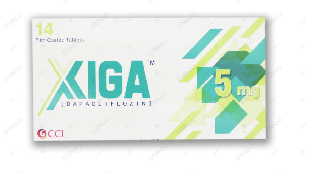 Xiga Tablets 5mg (1 Strip = 7 Tablets)
