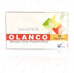 Olanco Capsules 3mg/25mg (1 Box = 1 Strip)(1 Strip = 10 Capsules)