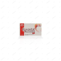 Ruvastat Tablets 10mg (1 Box = 1 Strip)(1 Strip = 10 Tablets)