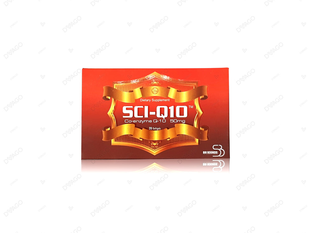 Sci Q10 Capsules 60mg (1 Strip = 10 Capsules)