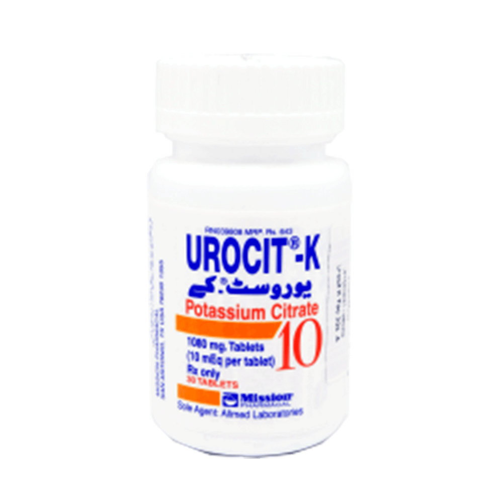 Urocit-K Tablets 1080mg (1 Bottle = 30 Tablets)