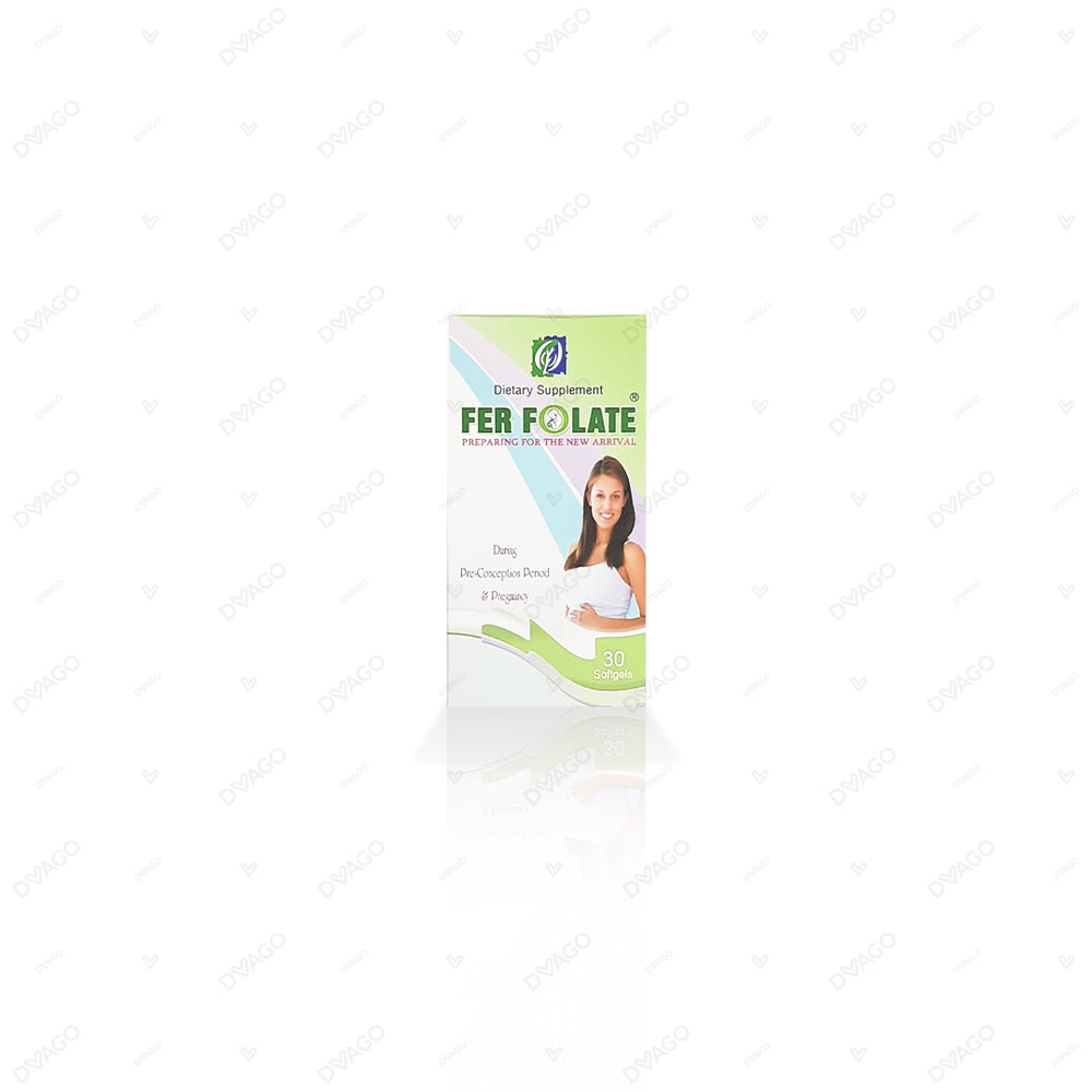 Fer Folate Capsules (1 Bottle = 30 Softgels)