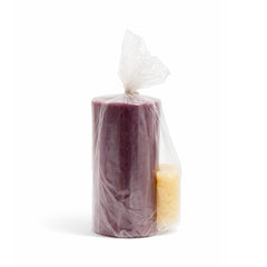 CLASSY BIG ROUND HEART CANDLE PC Default Title - MamasJan Grocery Non Foods