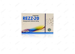Rezz Capsules 20mg (1 Box = 1 Strip)(1 Strip = 10 Capsules)