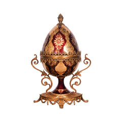BOWL CANDY CRYSTAL BRASS E22008-1-PCT203-1 BASIC Default Title - MamasJan Decoration